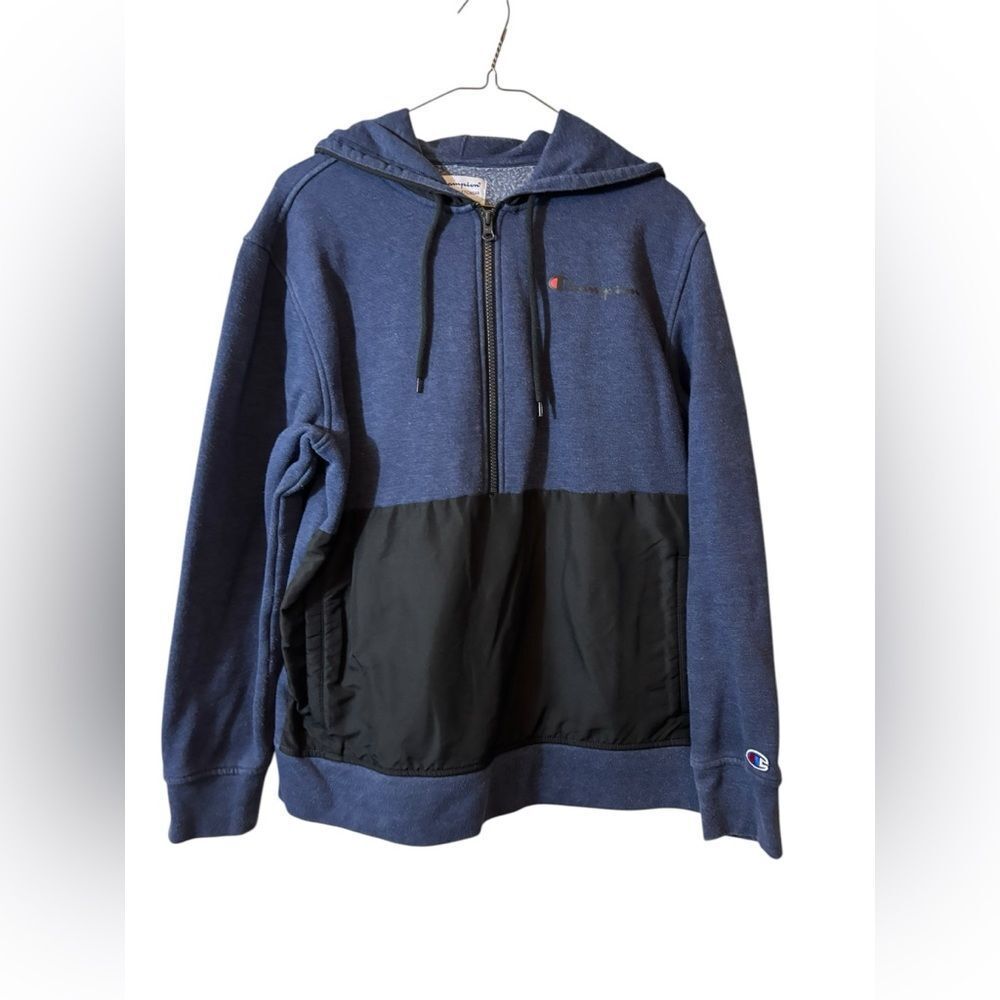 Champion l jacket zip up medium